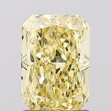 1.52ct Radiant Lab Grown Diamond (Colour Fancy Intense Yellow, Clarity SI1, IGI Certified)