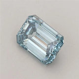 0.72ct Emerald Lab Grown Diamond (Colour Fancy Vivid Blue, Clarity VVS2, IGI Certified)