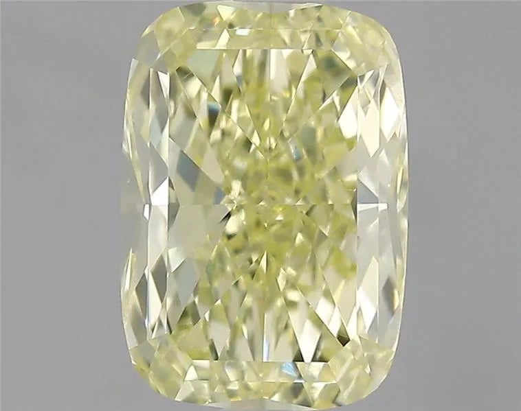 1.38ct Cushion brilliant Natural Diamond (Colour Fancy Yellow, Clarity VS2, GIA Certified)