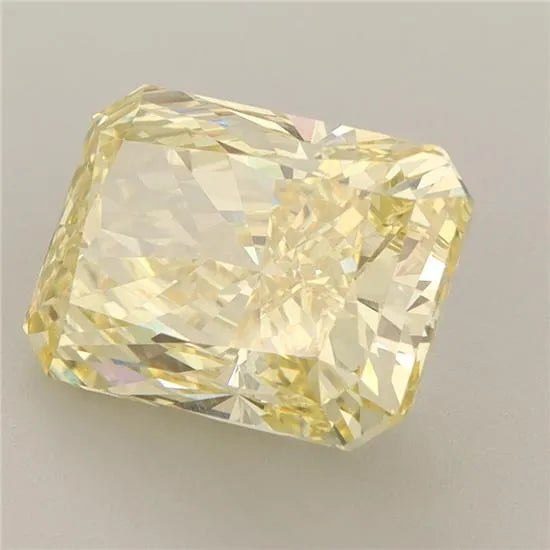 4.66ct Radiant Lab Grown Diamond (Colour Fancy Vivid Yellow, Clarity VVS2, IGI Certified)