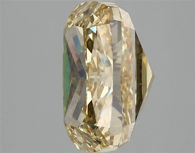 5.08ct Cushion modified Lab Grown Diamond (Colour Fancy Vivid Yellow, Clarity VS2, IGI Certified)