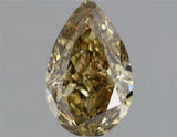 1.07ct Pear Lab Grown Diamond (Colour Fancy Gray Yellow, Clarity VS1, IGI Certified)
