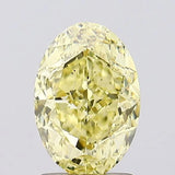 1.80ct Oval Lab Grown Diamond (Colour Fancy Intense Yellow, Clarity VS1, IGI Certified)