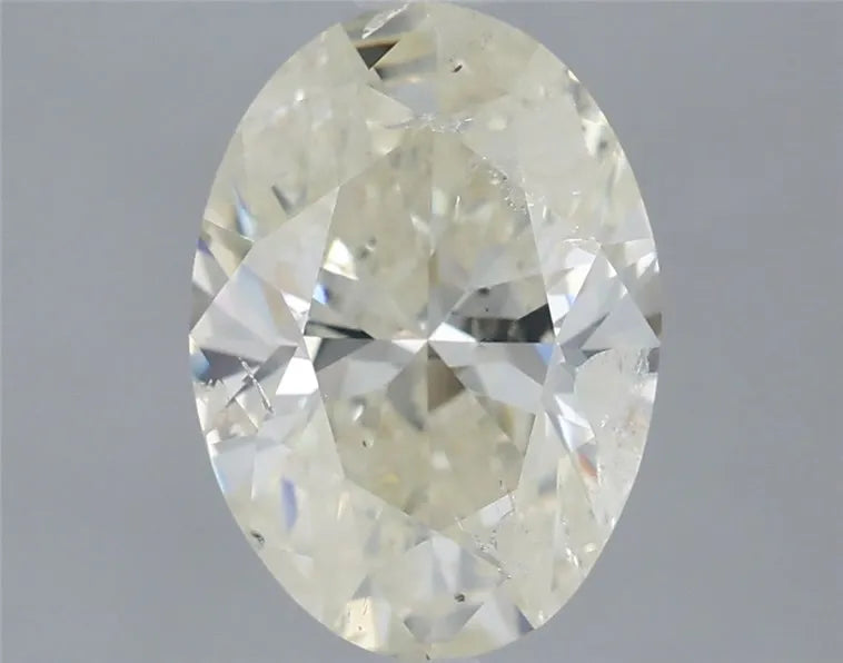 2.02ct Oval Natural Diamond (Colour L, Clarity I1, Cut VG, IGI Certified)