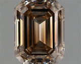1.50ct Emerald Natural Diamond (Colour Fancy Yellowish Brown, Clarity VS1, GIA Certified)