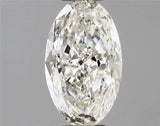 0.50ct Oval Natural Diamond (Colour J, Clarity SI1, GIA Certified)
