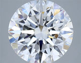 4.02ct Round Lab Grown Diamond (Colour E, Clarity VS1, Cut EX, IGI Certified)