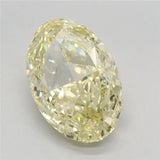 4.05ct Oval Lab Grown Diamond (Colour Fancy Intense Yellow, Clarity VS1, IGI Certified)