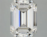 4.06ct Emerald Lab Grown Diamond (Colour G, Clarity VS2, IGI Certified)