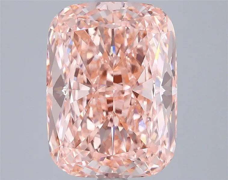 4.07ct Cushion modified Lab Grown Diamond (Colour Fancy Vivid Pink, Clarity VVS2, IGI Certified)