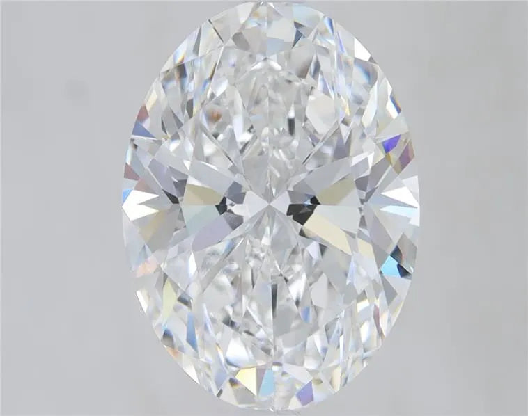 4.10ct Oval Lab Grown Diamond (Colour E, Clarity VS1, IGI Certified)