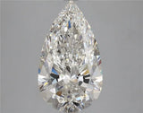 4.11ct Pear Lab Grown Diamond (Colour G, Clarity VS2, IGI Certified)