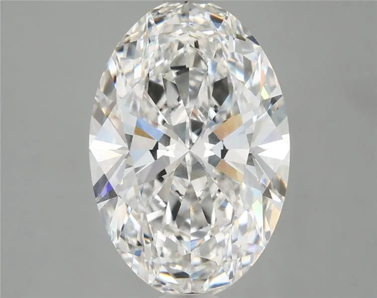 4.29ct Oval Lab Grown Diamond (Colour F, Clarity VVS2, IGI Certified)