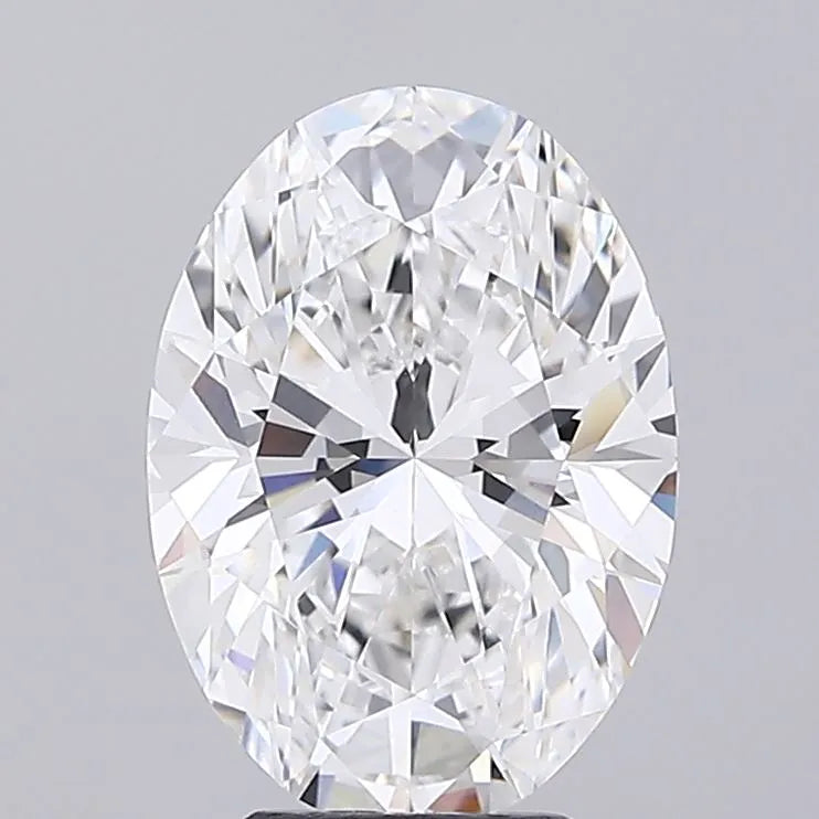 4.41ct Oval Lab Grown Diamond (Colour E, Clarity VVS1, IGI Certified)
