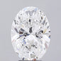 4.41ct Oval Lab Grown Diamond (Colour E, Clarity VVS1, IGI Certified)