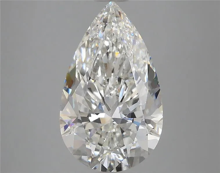 4.50ct Pear Lab Grown Diamond (Colour G, Clarity VS2, IGI Certified)