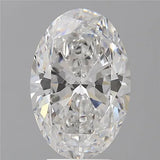4.58ct Oval Lab Grown Diamond (Colour E, Clarity VS1, IGI Certified)