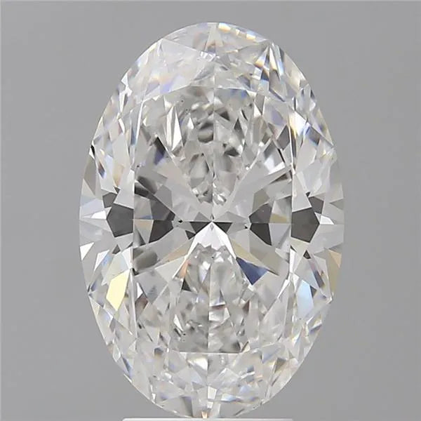4.58ct Oval Lab Grown Diamond (Colour E, Clarity VS1, IGI Certified)