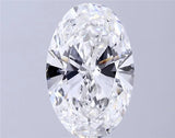 4.58ct Oval Lab Grown Diamond (Colour E, Clarity VVS2, IGI Certified)