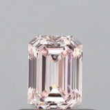 0.42ct Emerald Lab Grown Diamond (Colour Fancy Light Pink, Clarity VS1, IGI Certified)