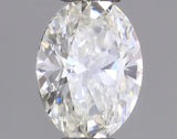 0.40ct Oval Natural Diamond (Colour J, Clarity SI2, GIA Certified)