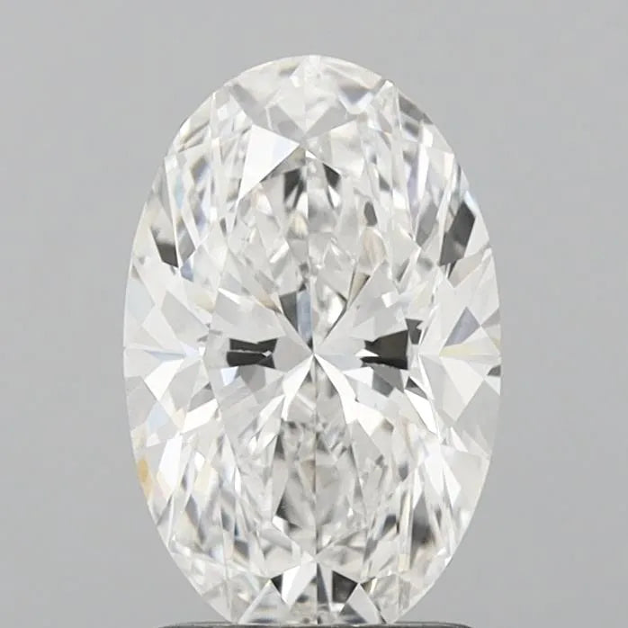 1.68ct Oval Lab Grown Diamond (Colour F, Clarity VVS2, IGI Certified)