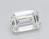 1.01ct Emerald Lab Grown Diamond (Colour E, Clarity SI1, IGI Certified)