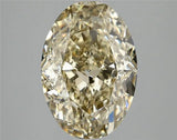 3.97ct Oval Lab Grown Diamond (Colour Fancy Yellow, Clarity VS2, IGI Certified)