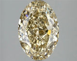 3.07ct Oval Lab Grown Diamond (Colour Fancy Yellow, Clarity VS1, IGI Certified)