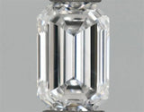 0.42ct Emerald Lab Grown Diamond (Colour E, Clarity VVS2, IGI Certified)