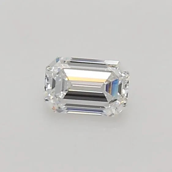 0.43ct Emerald Lab Grown Diamond (Colour E, Clarity VVS2, Cut VG, IGI Certified)
