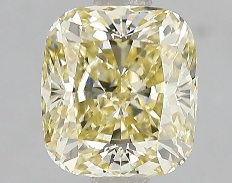 2.01ct Cushion brilliant Lab Grown Diamond (Colour Fancy Yellow, Clarity VS1, IGI Certified)