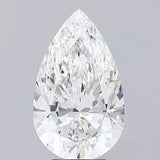 5.01ct Pear Lab Grown Diamond (Colour F, Clarity VVS2, IGI Certified)