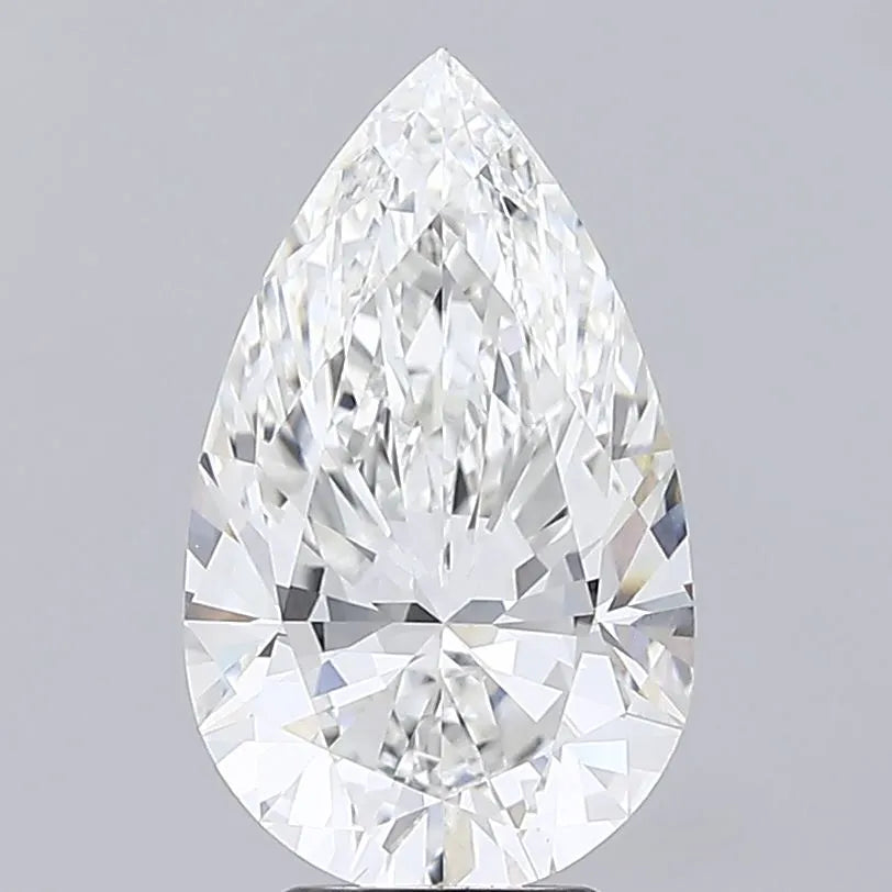 5.01ct Pear Lab Grown Diamond (Colour F, Clarity VVS2, IGI Certified)
