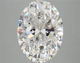 5.04ct Oval Lab Grown Diamond (Colour E, Clarity VS1, IGI Certified)
