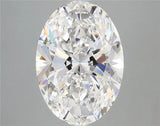 5.04ct Oval Lab Grown Diamond (Colour E, Clarity VVS2, IGI Certified)