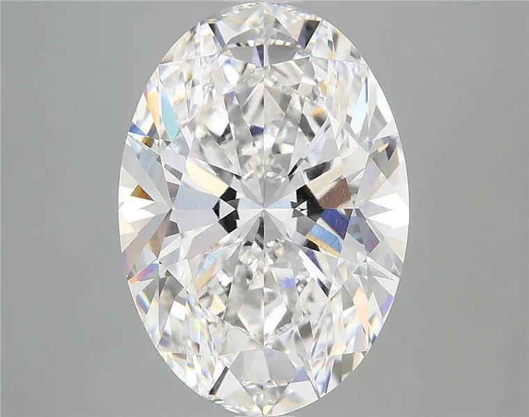5.04ct Oval Lab Grown Diamond (Colour E, Clarity VVS2, IGI Certified)
