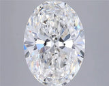 5.04ct Oval Lab Grown Diamond (Colour F, Clarity VVS1, IGI Certified)