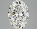5.07ct Oval Lab Grown Diamond (Colour E, Clarity SI1, IGI Certified)