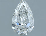 0.50ct Pear Natural Diamond (Colour E, Clarity SI1, GIA Certified)
