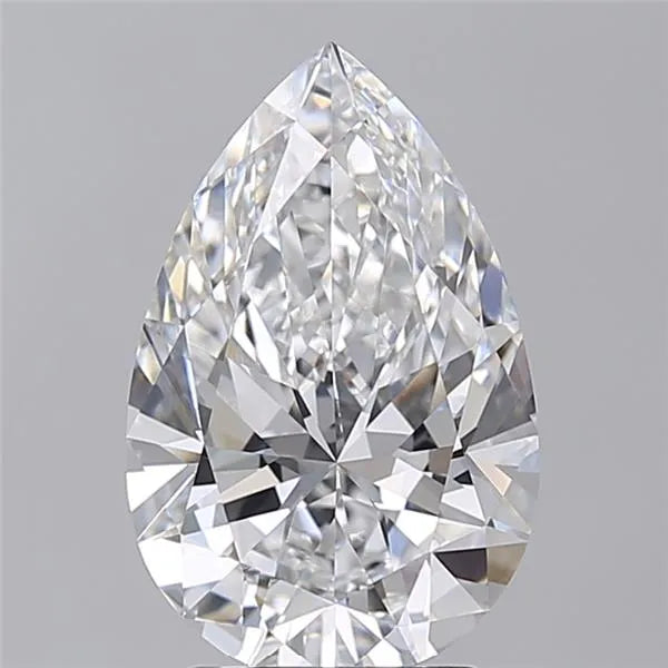 3.02ct Pear Lab Grown Diamond (Colour D, Clarity VVS2, IGI Certified)