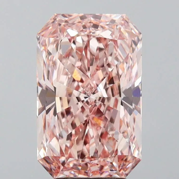 4.03ct Radiant Lab Grown Diamond (Colour Fancy Intense Pink, Clarity VS1, IGI Certified)