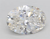 3.03ct Oval Lab Grown Diamond (Colour G, Clarity VS1, IGI Certified)