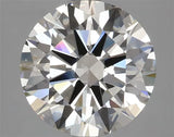 3.01ct Round Lab Grown Diamond (Colour I, Clarity VS1, Cut ID, IGI Certified)