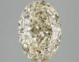 3.10ct Oval Lab Grown Diamond (Colour Fancy Yellow, Clarity VS1, IGI Certified)