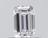 0.51ct Emerald Lab Grown Diamond (Colour D, Clarity VS1, IGI Certified)