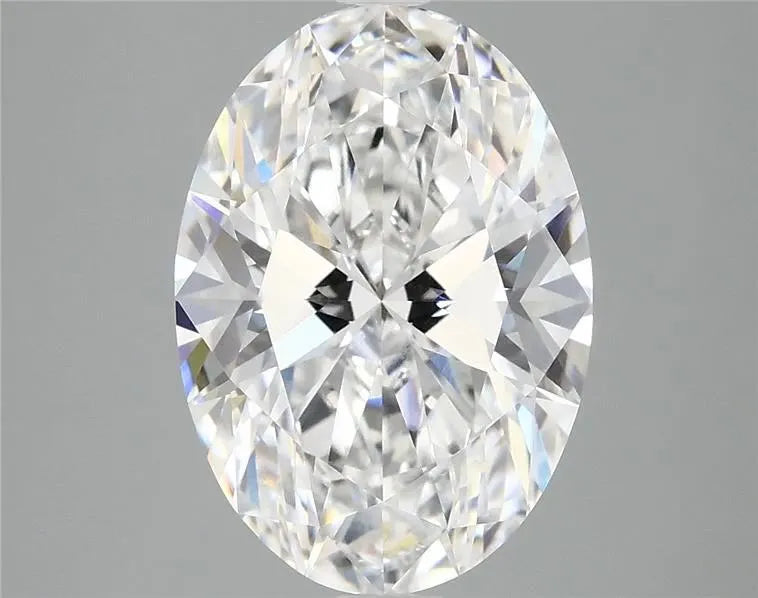 6.00ct Oval Lab Grown Diamond (Colour F, Clarity VS2, IGI Certified)