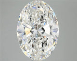 6.10ct Oval Lab Grown Diamond (Colour F, Clarity SI1, IGI Certified)