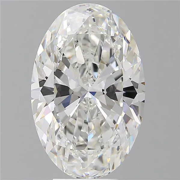 6.57ct Oval Lab Grown Diamond (Colour E, Clarity VVS2, IGI Certified)