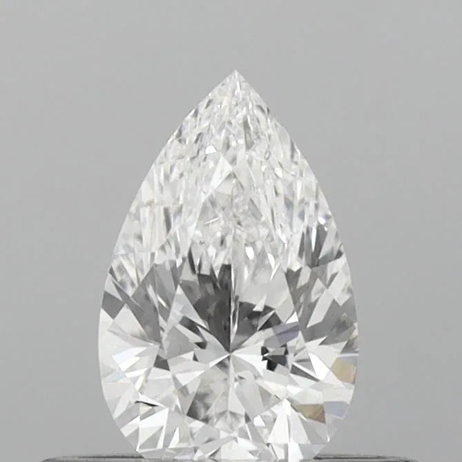 0.41ct Pear Lab Grown Diamond (Colour D, Clarity VVS2, IGI Certified)